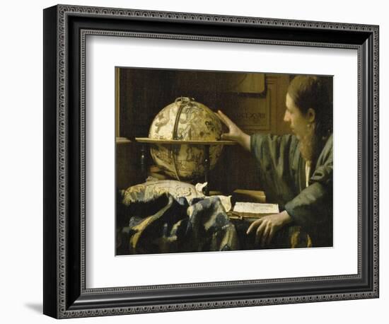 L'astronome dit aussi l'Astrologue-Johannes Vermeer-Framed Giclee Print