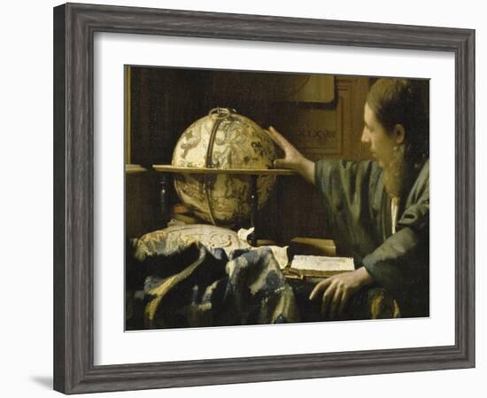 L'astronome dit aussi l'Astrologue-Johannes Vermeer-Framed Giclee Print