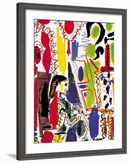 L'Atelier a Cannes-Pablo Picasso-Framed Art Print