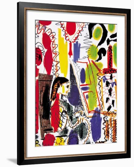 L'Atelier a Cannes-Pablo Picasso-Framed Art Print