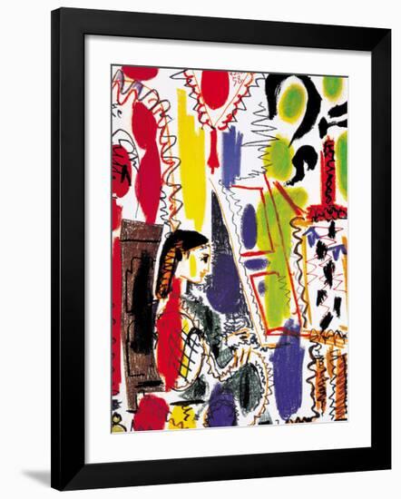 L'Atelier a Cannes-Pablo Picasso-Framed Art Print