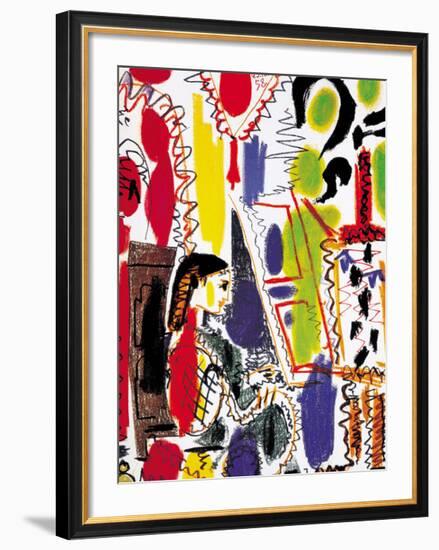 L'Atelier a Cannes-Pablo Picasso-Framed Art Print