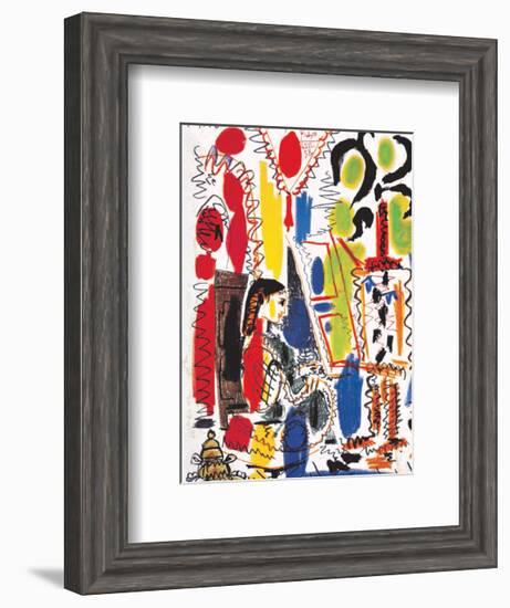 L'Atelier a Cannes-Pablo Picasso-Framed Art Print