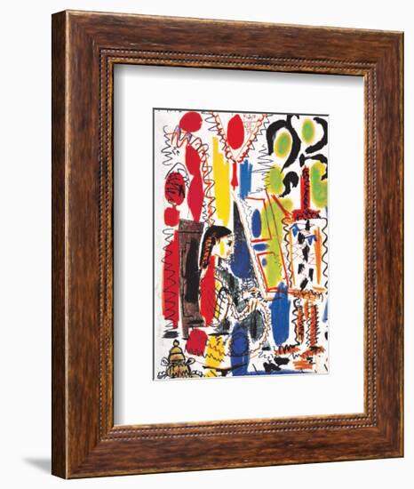 L'Atelier a Cannes-Pablo Picasso-Framed Art Print