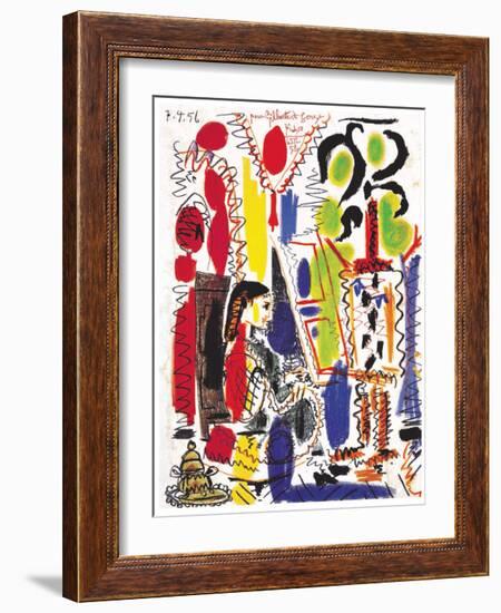 L'Atelier a Cannes-Pablo Picasso-Framed Art Print