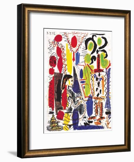 L'Atelier a Cannes-Pablo Picasso-Framed Art Print