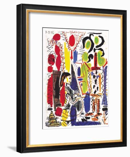 L'Atelier a Cannes-Pablo Picasso-Framed Art Print