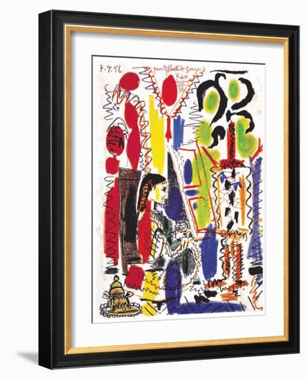 L'Atelier a Cannes-Pablo Picasso-Framed Art Print