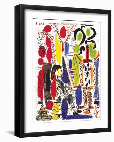 L'Atelier a Cannes-Pablo Picasso-Framed Art Print