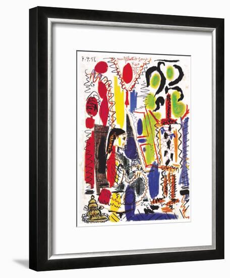 L'Atelier a Cannes-Pablo Picasso-Framed Art Print