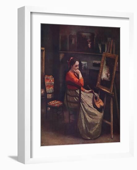 'L'atelier de Corot', c1865, (1939)-Jean-Baptiste-Camille Corot-Framed Giclee Print