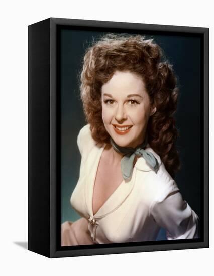 L'Attaque by la Malle-Poste RAWHIDE by HenryHathaway with Susan Hayward, 1951 (photo)-null-Framed Stretched Canvas