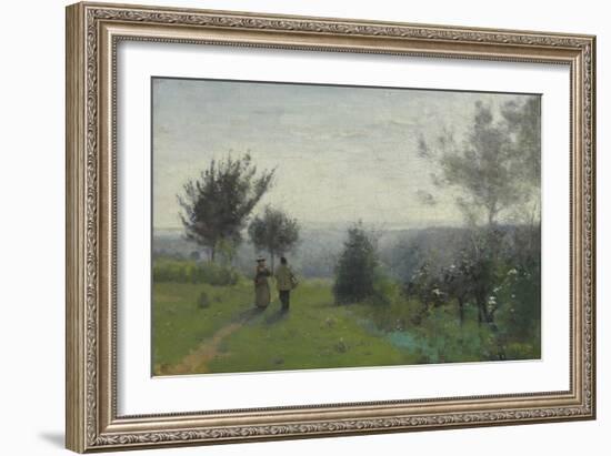 L'Aube Printanière-Jean-Baptiste-Camille Corot-Framed Giclee Print