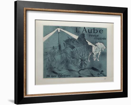 L'Aube-Henri de Toulouse-Lautrec-Framed Collectable Print