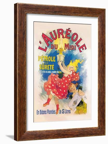 L'Aureole du Midi-Jules Chéret-Framed Art Print
