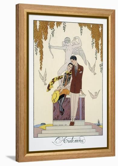 L'Automne-Georges Barbier-Framed Premier Image Canvas