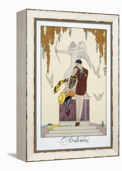 L'Automne-Georges Barbier-Framed Premier Image Canvas