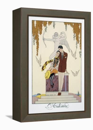 L'Automne-Georges Barbier-Framed Premier Image Canvas