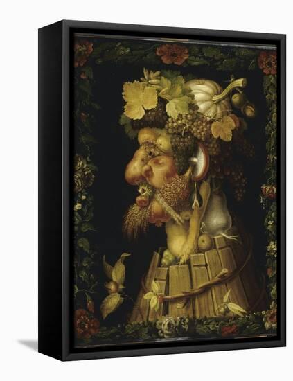 L'Automne-Giuseppe Arcimboldo-Framed Premier Image Canvas