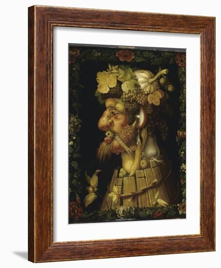 L'Automne-Giuseppe Arcimboldo-Framed Giclee Print