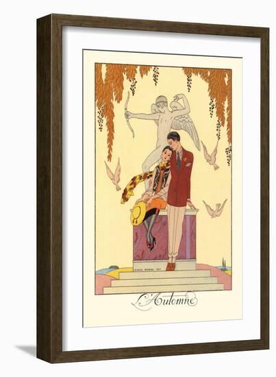 L'Automne-Georges Barbier-Framed Art Print