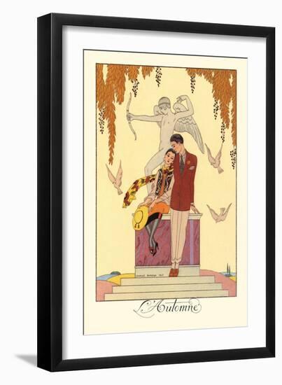 L'Automne-Georges Barbier-Framed Art Print