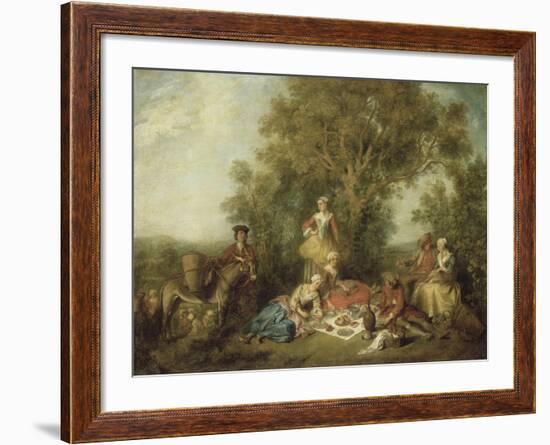 L'Automne-Nicolas Lancret-Framed Giclee Print