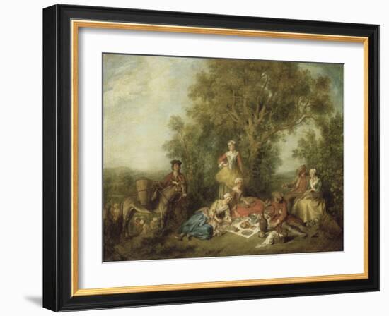 L'Automne-Nicolas Lancret-Framed Giclee Print