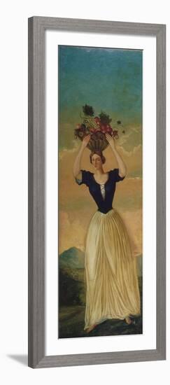 L'automne-Paul Cézanne-Framed Giclee Print