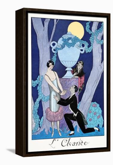 L'Avarice, 1924-Georges Barbier-Framed Premier Image Canvas