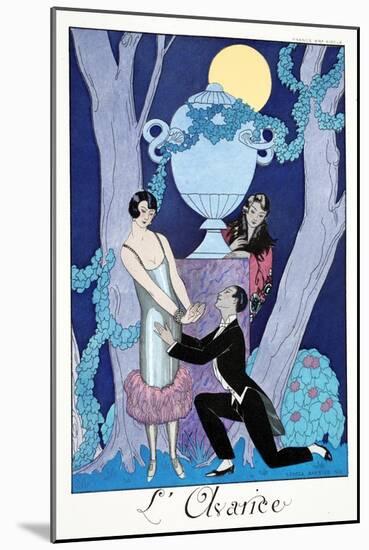L'Avarice, 1924-Georges Barbier-Mounted Giclee Print