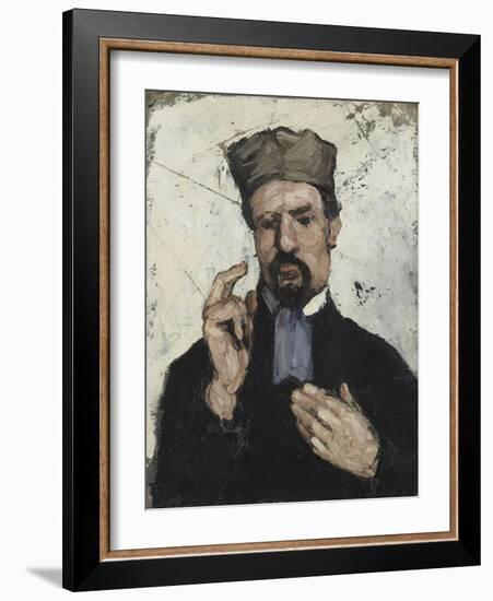 L'Avocat (l'oncle Dominique)-Paul Cézanne-Framed Giclee Print