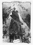 Illustration from "Robur Le Conquerant" by Jules Verne Paris, Hetzel, 1886-L Bennet-Framed Giclee Print