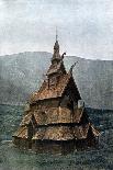 Borgund Stave Church, Sogn Og Fjordane, Norway, C1890-L Boulanger-Framed Giclee Print