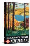 Marlborough Sounds, New Zealand-L^ C^ Mitchell-Stretched Canvas