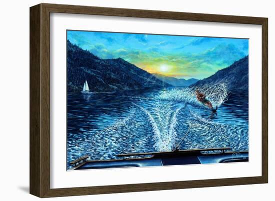 L. Chelan-Jeff Tift-Framed Giclee Print