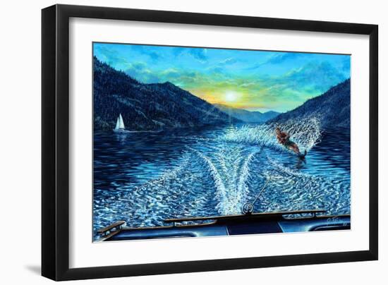 L. Chelan-Jeff Tift-Framed Giclee Print