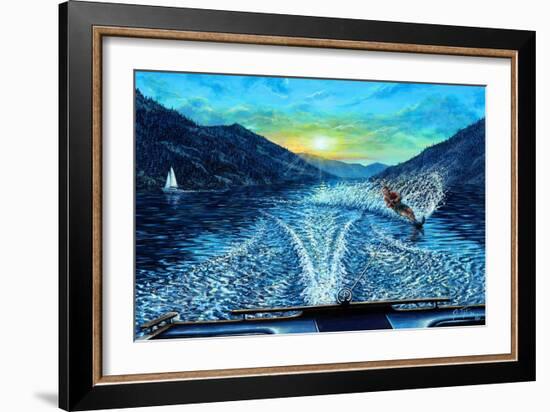 L. Chelan-Jeff Tift-Framed Giclee Print