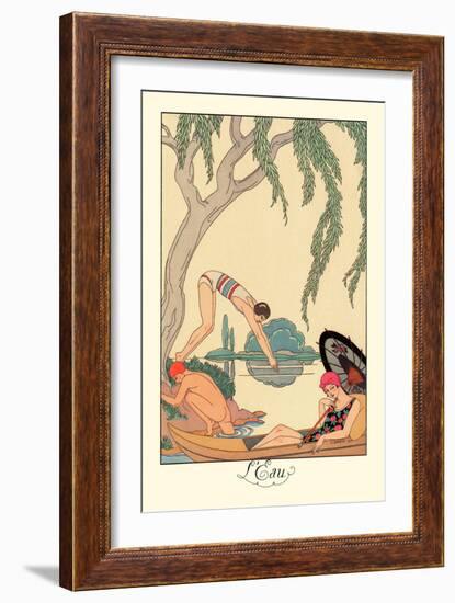 L'Eau-Georges Barbier-Framed Art Print