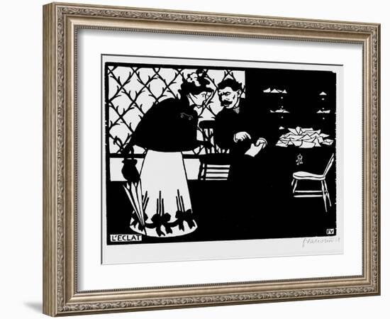 L'Eclat, 1898-Félix Vallotton-Framed Giclee Print