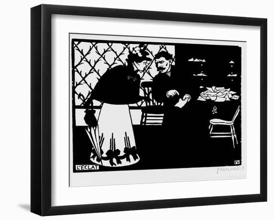 L'Eclat, 1898-Félix Vallotton-Framed Giclee Print