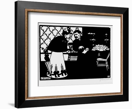 L'Eclat, 1898-Félix Vallotton-Framed Giclee Print