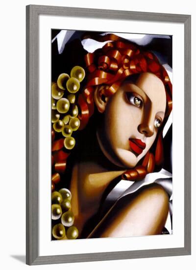 L'Eclat-Tamara de Lempicka-Framed Art Print