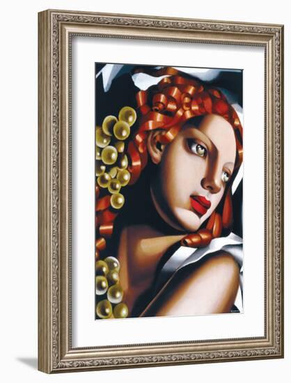 L'eclat-Tamara de Lempicka-Framed Premium Giclee Print