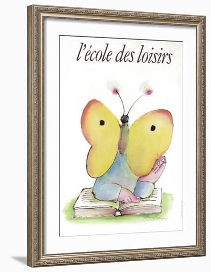 L'école des Loisirs-André François-Framed Collectable Print