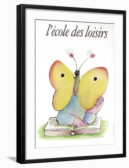 L'école des Loisirs-André François-Framed Collectable Print
