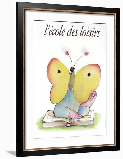 L'école des Loisirs-André François-Framed Collectable Print