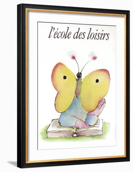 L'école des Loisirs-André François-Framed Collectable Print