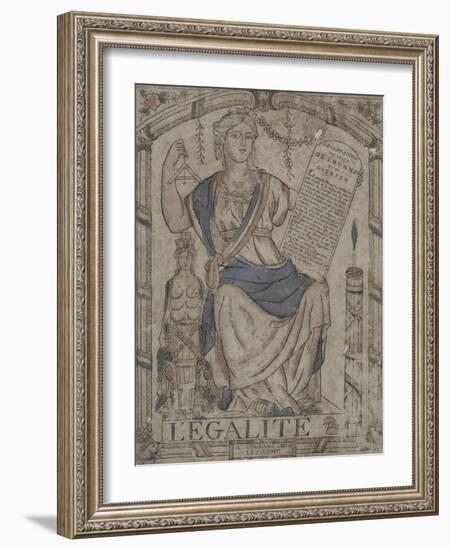 L'Egalité-null-Framed Giclee Print