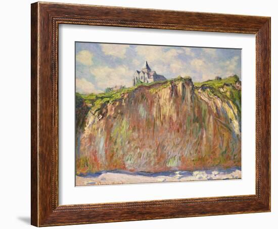 L'Eglise a Varangeville, C.1880-Claude Monet-Framed Giclee Print